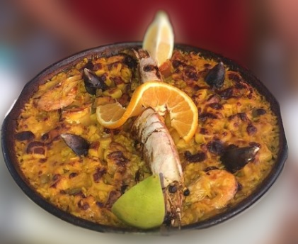 Paella para 10 personas